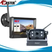 2CH Wireless 5" Monitor Portable Magnetic Backup Camera For RV Trailer Truck BUS