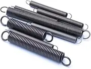 Dual Hook Tension Spring,10Pcs Tension Spring with Hooks Small Extension Spring Outer Dia 8mm Wire Dia 0.8mm Steel Length 20-60mm 0.8 X 8 X 50mm (Color : 0.8 x 8 x 45mm, Size : One Size)