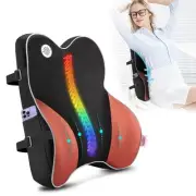 Lumbar Support Pillow for Office Chair,Memory Foam Back Support for Chair,Car...