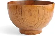 J-Kitchens Miso Soup Bowl, Wooden, Modern Yamato, Lacquer, 4.3 x 2.7 inches (11 x 6.8 cm)