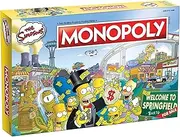 Monopoly The Simpsons Board Game | Based on Fox Series The Simpsons | Collectible Simpsons Merchandise | Themed Classic Monopoly Game