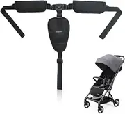 JRYXDS 3-Point Safety Belt, Replacement Safety Belts for Baby Pram High Chair, High Chair Straps, Adjustable Convertible Straps, Multifunctional Child Safety Belt, Buggy (D)