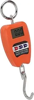 [Dpofirs] Hanging Scale, High Accuracy Strong Weight Capacity Hanging Electronic Scale Sensor Technology for Shopping for Luggage for Market (Orange)