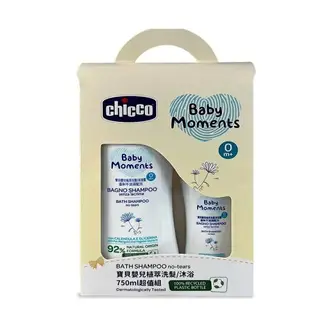 Chicco 寶貝嬰兒植萃洗髮/沐浴露 750ml 超值組(CCG651006) 615元