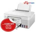 Canon PIXMA MEGATANK G3675W 3-in-1 Refillable Ink Tank MFP Printer+LCD GI61 Ink