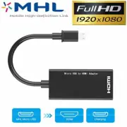 Micro USB MHL to HDMI Cable Adapter HDTV For Samsung Galaxy Tab S 10.5 8.4
