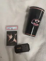 Kith Batman Begins PSA Card 9 With Cup And Ticket
