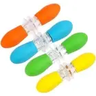 Pairs Stainless Steel Corn Cob Holders Twin BBQ Fork with Silicone7752