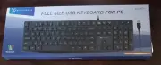 X9 Performance Full Size USB Keyboard for PC (X9JJKEY)