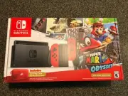 Nintendo Switch Super Mario Odyssey Edition System Console BRAND NEW RARE