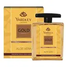 Yardley London Gold After Shave Lotion with Aloe Vera, 100 ml | pack of 2