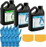 1.5 Gallon Resin Epoxy Kit (2:1) for 4 Inch Pour Depths, Bubble Free, Low Odour, Crystal Clear Casting Resin for Bar Tops, Table Tops, River Tables, Wood Fillers, Crafts