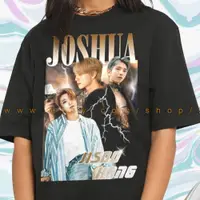 在飛比找蝦皮購物優惠-Joshua Hong 十七歲韓國流行 K 流行 T 恤