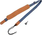 CIMAXIC Adjustable Ukulele Strap with Padded Shoulder Pad Secure Endpin for Stability Wide Compatibility Stylish and Design Comfortable Sling for Various Ukulele