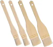 Barbecue Accessories Kit BBQ Brush Wooden Handle Baking Brush for Pastries Grilling Tool