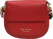 [TED BAKER] Red Amali Leather Crossbody Bag