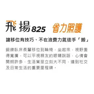 (滿10000現折1500)KARMA康揚鋁合金手動輪椅飛揚825 (小輪)手把可後掀 腳踏可拆卸