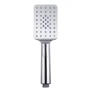 ACA Square 3 Functions Chrome Rainfall Hand Held Shower Head Only
