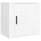 Wall-Mount Floating Bedside Table Wooden Drawers Storage Side Cabinet Nightstand