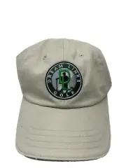 Dream Links Golf DL Professional Golf ToursHat Cap Strapback Khaki N1 C