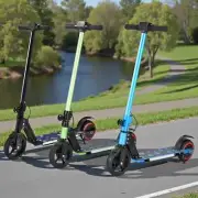 Foldable Kids Scooter 130W Electric 16KM/H 8KM LED Lights Teenagers E-Bike