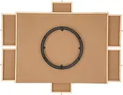 Rotating Table, Puzzle Table, Puzzle Table Organizer, Puzzle Table with Cover, Wooden Jigsaw Puzzle Table with Cover, Rotating Puzzle Table for Adults and Kids, 30 x 21.46 inches