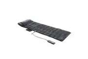 HOMASA Heated Massage Mat Full Body Vibration Electric Heating Pad Shiatsu Neck Shoulder Leg Massager 10 Motors Car Seat Cushion