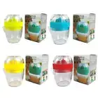 Lemon Squeezer Juicer Lime Citrus Fruit Hand Press Juice Extractor Jug Glas T3U3