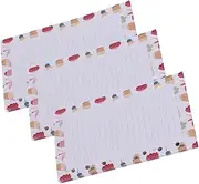 FOYTOKI 3 Pack Planner Inserts Lined Notebook Paper Binder Paper Refills for Planning Writing School Office Smooth Surface