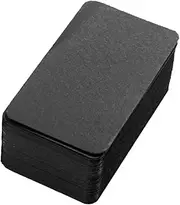 jojofuny DIY Learning Tool 100pcs Mini Blank Cards on Paper for English Practice Personal Messages