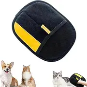 Static Removal Gloves for Pet Hair | Double-sided Pet Grooming Gloves | Dog and Cat Grooming Glove | Dog Washing Gloves Brushes | Multipurpose Pet Cleaning Gloves for Long & Short Hair Dogs and Cats