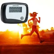 LCD Digital Step Pedometer Walking Calorie Counter-Belt Run Distance/NEW