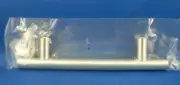 Modern SATIN SILVER (1Pc) Metal Cupboard Draw Handle w/Screws DIY HOME RENOVATE