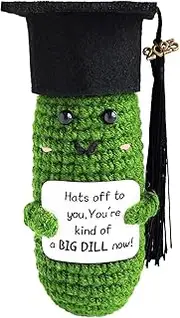 Graduation Gifts 2025, Funny Positive Graduation Pickle Gifts, Grad Ornament Gifts her 2025, High School University Graduation Gifts Her Him (Cucumber)