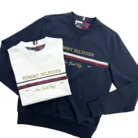 在飛比找momo購物網優惠-【Tommy Hilfiger】立體刺繡logo 大學T 無