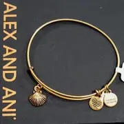 Alex And Ani Sea Shell II Charm Bracelet