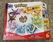 Pokemon Every Eevee Evolution Construction Set- New