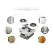 Set of 4 Sliding Shower Door Rollers 23/25mm Replacement for Glass Doors