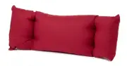 Universal Fits any Chair RED LUMBAR / LOWER BACK Posture SUPPORT CUSHION UK Made