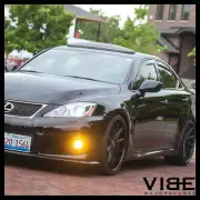 20" ROHANA RC10 BLACK CONCAVE WHEELS RIMS FITS LEXUS GS350 GS450H GS460 (for: Lexus)