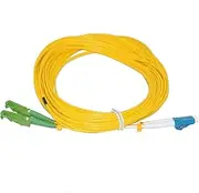 VJSUWI High-Performance E2000/A to LC/UPC Duplex Singlemode Fiber Patch Cord - Available in 1m, 3 m, 5m, 7m, 10m, and 50m Lengths(E2000a-LCA 30m 2pc)