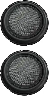VENEKA 2X 8 Inch Bass Speaker Passive Radiator Auxiliary Rubber Vibration Plate Subwoofer Replacement