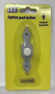 Lee Electrical BC288LC Lighted Designer Door Bell Illuminated Push Button 16V