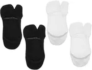 [ANDRESLAD] 2 Pairs Lightweight Non Slip Ankle Socks Breathable Summer Design for Comfort and Sweat Absorption Spring and Summer