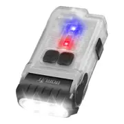 BORUIT V15 Field alarm Mini Keychain Flashlight Camping Waterproof Headlight