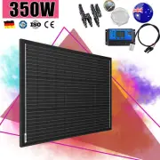 350W Fixed Solar Panel Kit 12V Mono Home Caravan Camping Power Charging Battery