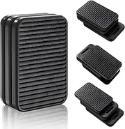 TEAONE Plastic Fidget Slider, 1 PCS Magnetic Push Cards for Anxiety, Boredom, Stress Relieve (Black)