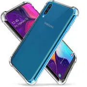 For Samsung Galaxy A50 /A50S Case Shockproof Tough Air Cushion Gel Clear Transparent Heavy Duty Case Cover