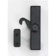 Spectrum FDRLOCK Black Folding Door Lock