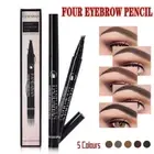 Microblading Tattoo Eyebrow Ink Pen Eye Brow Pencil Brow Enhancer Stencil AU